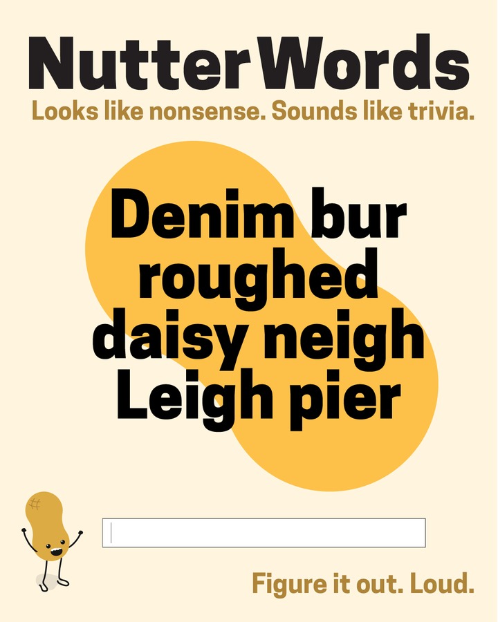 Nutter Words